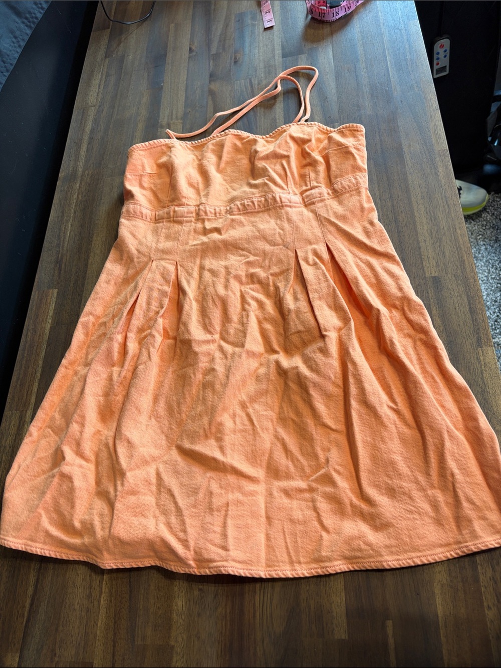 AMERICAN EAGLE Women's Sleeveless Mini Dress Size M in Orange